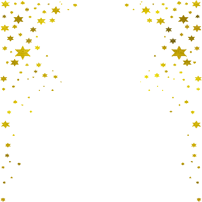 gold stars (created with gimp) - GIF animé gratuit