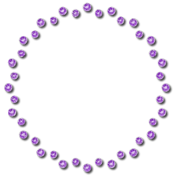 Purple Frame Circle - bezmaksas png