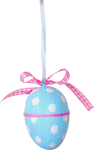 Hanging.Egg.Pink.Blue - png gratuito