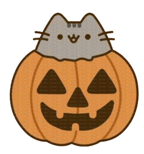 halloween pusheen - ücretsiz png