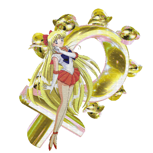 Sailor Venus - Gratis animeret GIF
