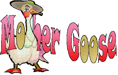 Kaz_Creations Logo Text Mother Goose - Bezmaksas animēts GIF