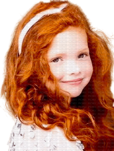 red hair girl- Fillette rousse - PNG gratuit