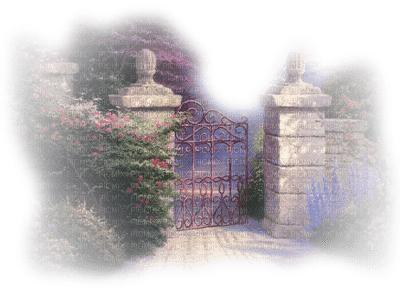 le portail du jardin sophiejustemoi - PNG gratuit