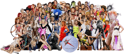 Kaz_Creations Kylie Minogue Montage - 無料png