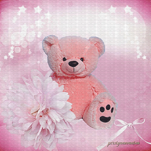 Cute Teddy Bear - 免费动画 GIF