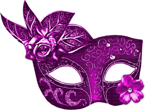 maske lila - png grátis