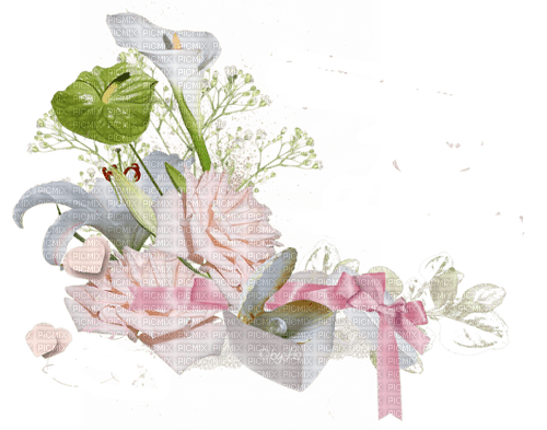 Blumen Dekoration - darmowe png