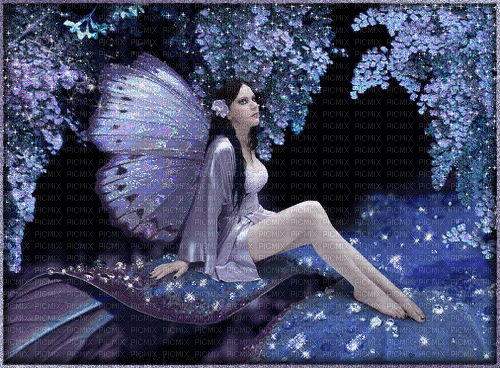 MMarcia gif gótica gothic fairy - Gratis animerad GIF