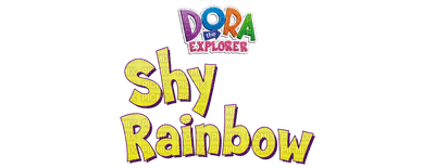 Kaz_Creations Cartoons Dora The Explorer Logo Shy Rainbow - ingyenes png