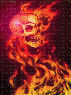 tête de mort ( - 無料のアニメーション GIF