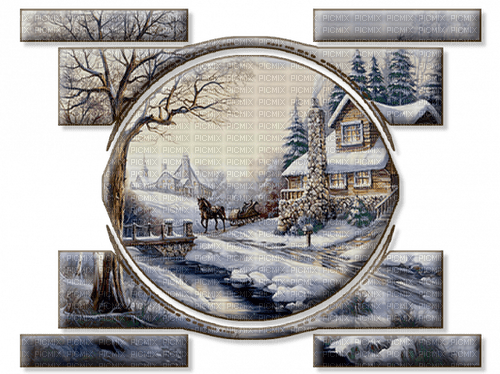 Winter Landscape - Bogusia - gratis png