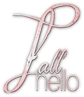soave text autumn hello fall pink - безплатен png