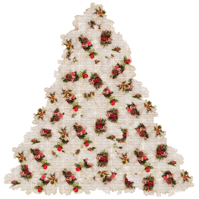White Christmas Tree /Nitsa - Nemokamas animacinis gif