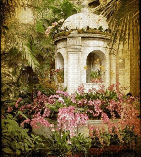 Rena Hintergrund Background Vintage Garten - png gratuito