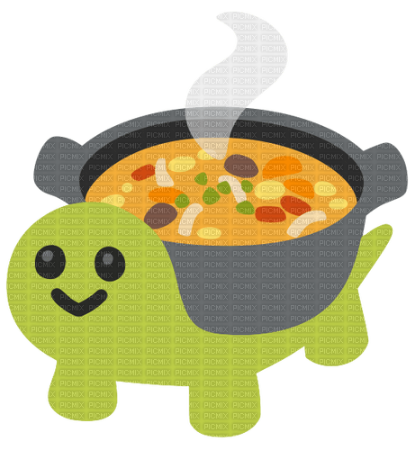 Soup turtle emoji - png ฟรี