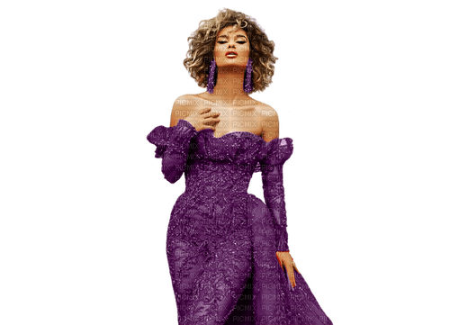 kvinna-lila-----woman-purple - ücretsiz png