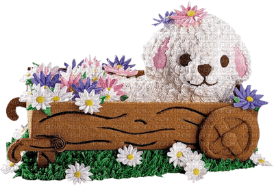 Kaz_Creations Easter Deco Sheep - kostenlos png