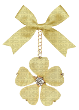 Kathleen Reynolds Ribbons Bows Deco Flower Dangly Things - 免费PNG