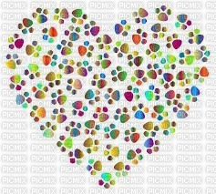 paws heart - kostenlos png