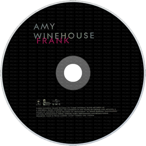 amy winehouse frank cd - GIF animé gratuit