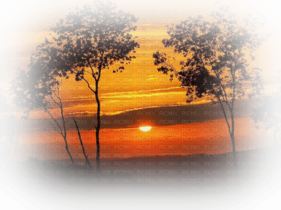 patymirabelle coucher soleil paysage - PNG gratuit
