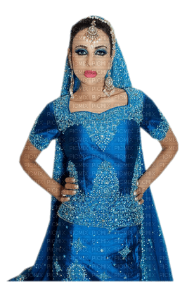 Kaz_Creations Woman Femme Blue - PNG gratuit