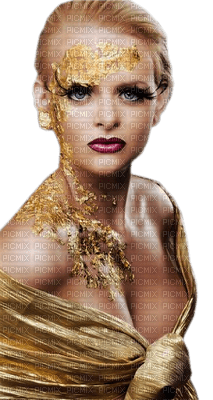gold woman bp - kostenlos png