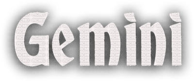 Y.A.M._Zodiac gemini text - Free PNG