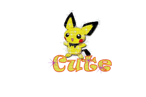 cute! pichu - 無料のアニメーション GIF