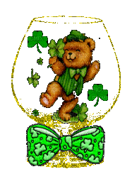 st patricks day bear - 無料のアニメーション GIF
