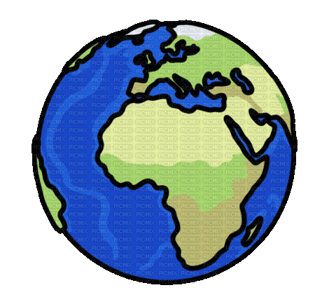 Global Warming Travel - GIF animate gratis