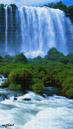 Waterfall - GIF animado grátis