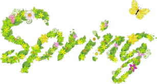 spring text - 免费PNG