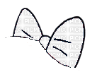 White bow - PNG gratuit