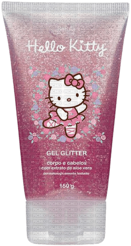 Hello Kitty gel glitter - darmowe png