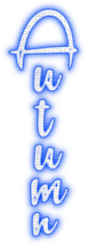 Autumn.Text.Blue.White - KittyKatLuv65 - δωρεάν png