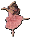 danseuse rose - Free animated GIF