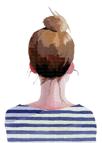 woman watercolor / femme aquarelle - бесплатно png