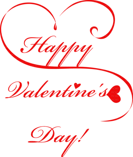 valentine deco text by nataliplus - PNG gratuit