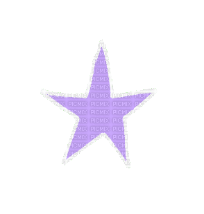 Animated Sketchy Star White Line Color Wermking - Free animated GIF