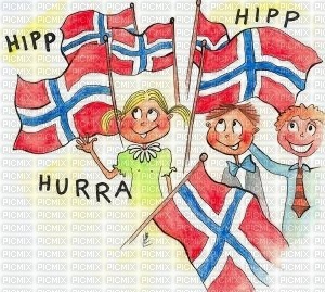 Happy Birthday Norway. Leila - besplatni png
