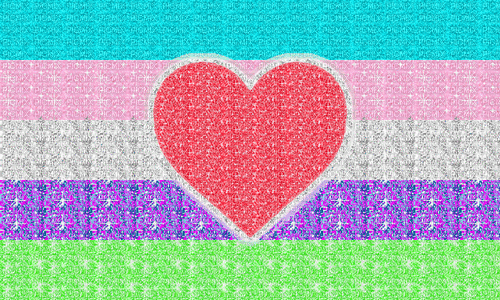 ✿♡Fictosexual Flag Glitter♡✿ - Free animated GIF