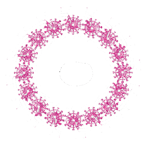 ani-frame pink-glitter - Zdarma animovaný GIF