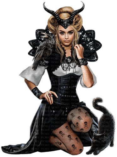 Halloween woman by nataliplus - png grátis