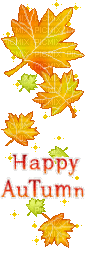 happy autumn gif - GIF animasi gratis