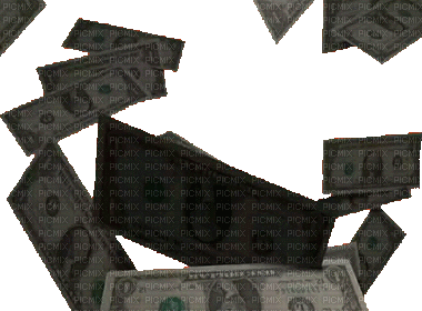 Money Fall - Безплатен анимиран GIF