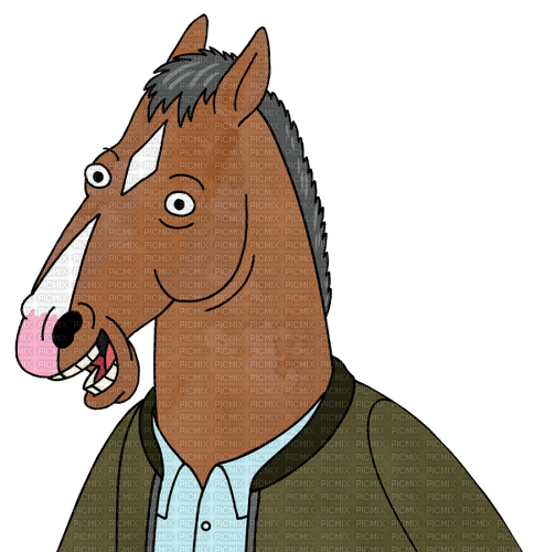 bojack horseman - PNG gratuit
