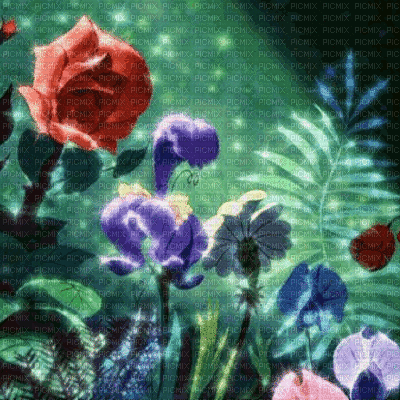 Wonderland Garden - Gratis geanimeerde GIF