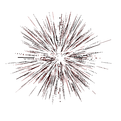 Kaz_Creations Colours Firework Fireworks Animated - Bezmaksas animēts GIF